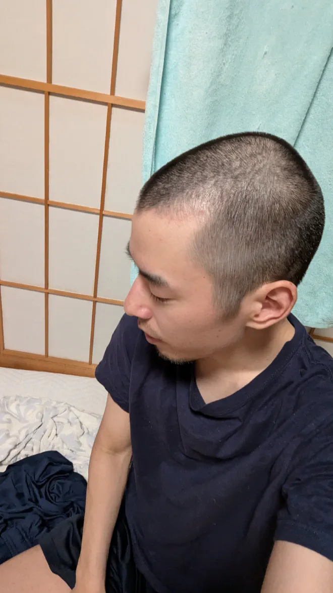 坊主の写真
