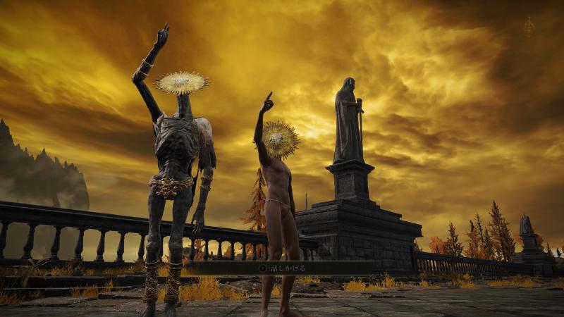 金仮面卿と2ショット